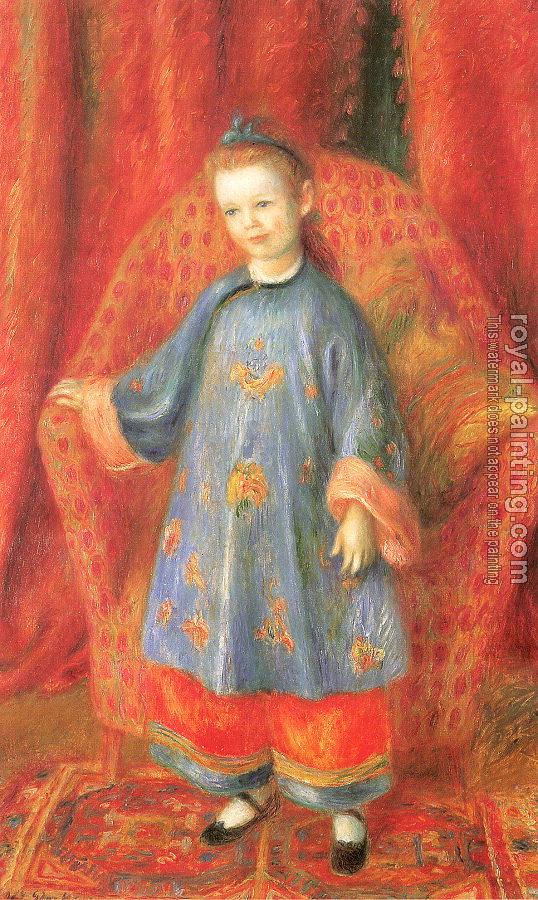William James Glackens : Lenna,the Artist Daughter,in a Chinese Costume